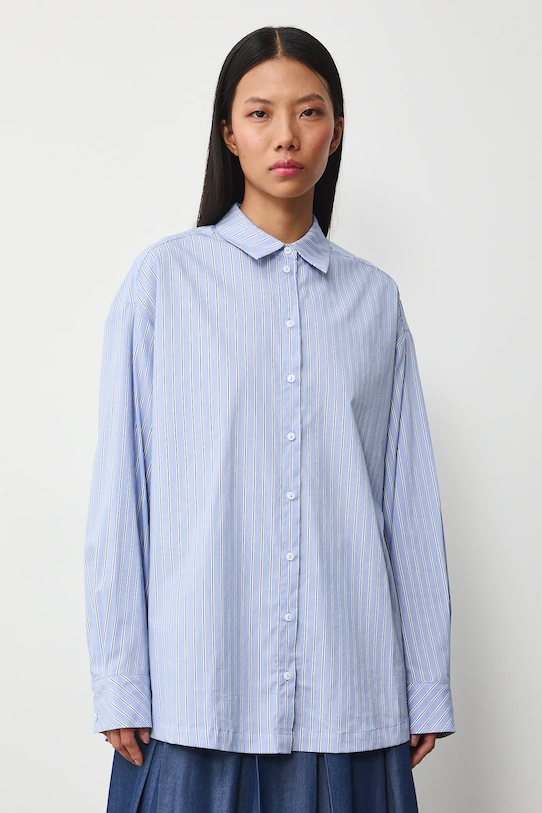 Medicine koszula damska RS26-KDD302 niebieski RS26