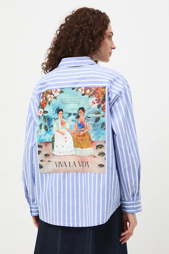 Medicine koszula niebieski RS26-KDD420