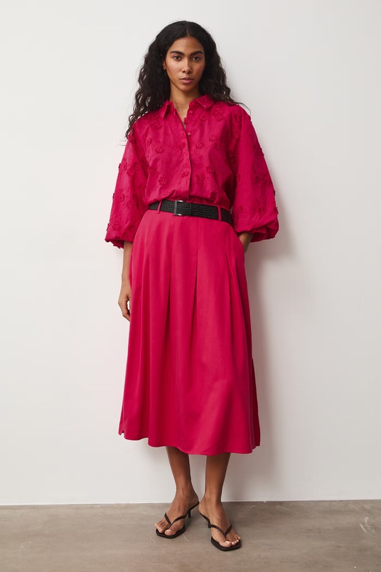 Medicine koszula damska bawełniana różowy RS26-KDD500