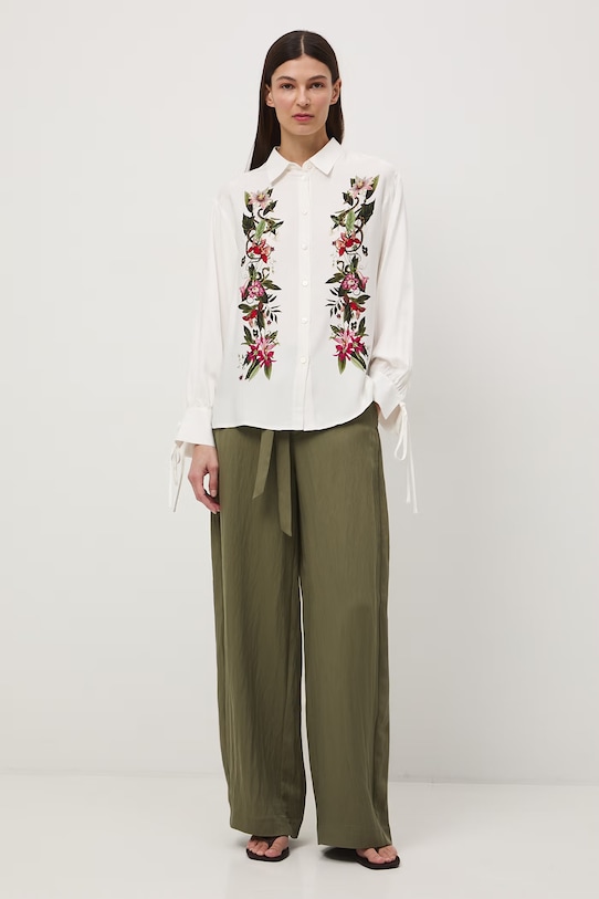 Medicine koszula damska z wiskozy RS26-KDD501 beżowy RS26