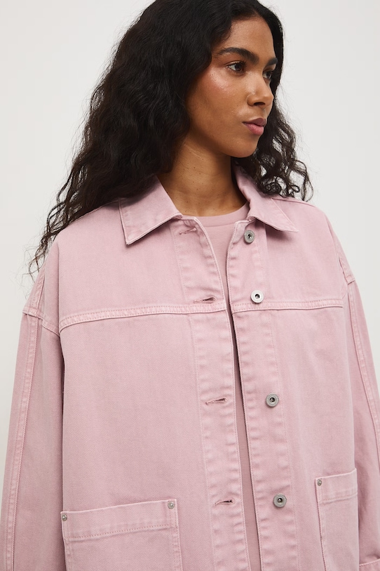 Koszula damska bawełniana różowy RS26-KDD502