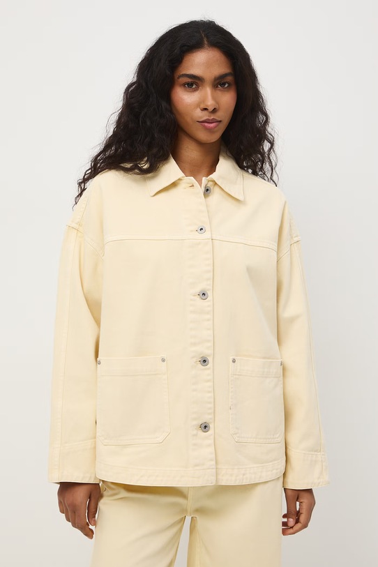 Medicine koszula damska bawełniana RS26-KDD502 żółty RS26