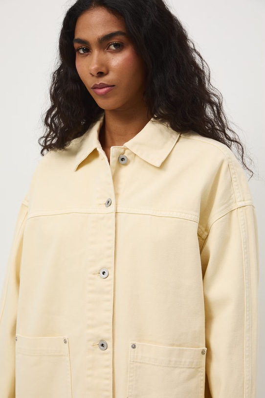 Medicine koszula damska bawełniana żółty RS26-KDD502