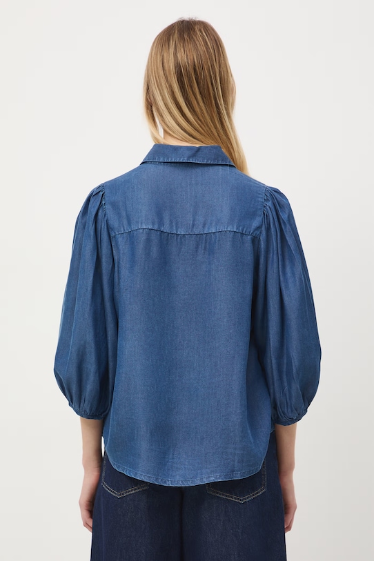 Odzież Medicine koszula damska z lyocellu RS26-KDD601 granatowy