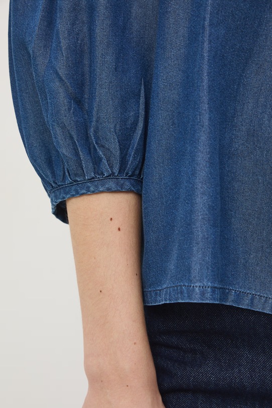 Medicine koszula damska z lyocellu RS26-KDD601 granatowy