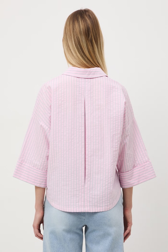 Odzież Medicine koszula damska bawełniana z elastanem RS26-KDD603 różowy