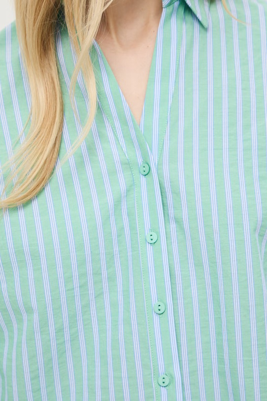 Medicine koszula damska bawełniana z elastanem RS26-KDD603 zielony