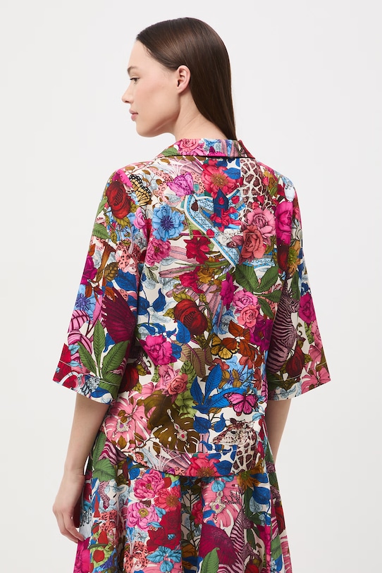 Medicine koszula damska z lyocellem multicolor RS26-KDD650