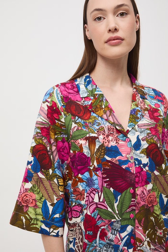 Medicine koszula damska z lyocellem RS26-KDD650 multicolor