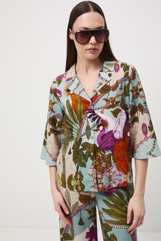 Odzież Medicine koszula damska z lyocellem RS26-KDD650 multicolor