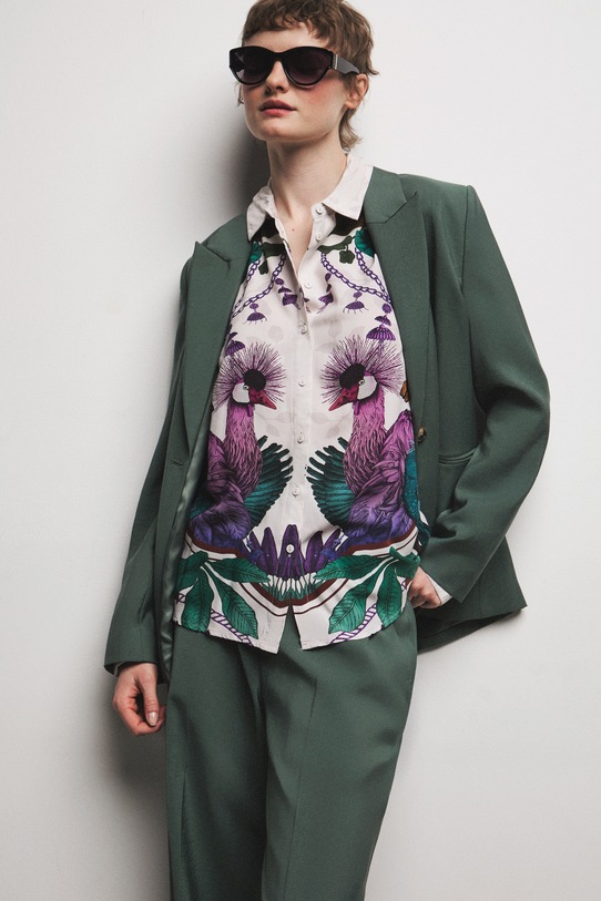 Medicine koszula damska z wiskozy multicolor RS26-KDD652