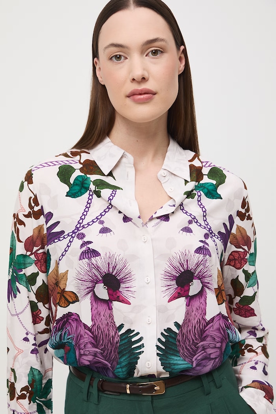 Medicine koszula damska z wiskozy RS26-KDD652 multicolor