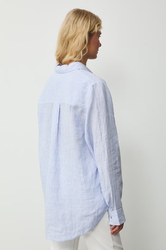 Odzież Medicine koszula damska lniana RS26-KDD700 niebieski