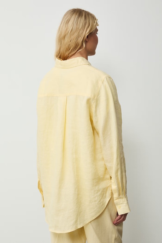 Odzież Medicine koszula damska lniana RS26-KDD700 żółty