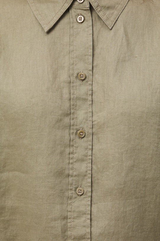 Medicine koszula damska lniana RS26-KDD700 zielony