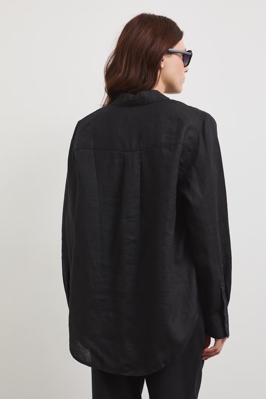 Odzież Medicine koszula damska lniana RS26-KDD700 czarny