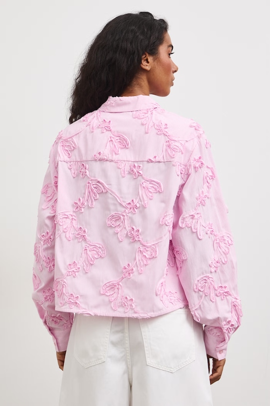 Odzież Medicine koszula damska z bawełną RS26-KDD808 różowy