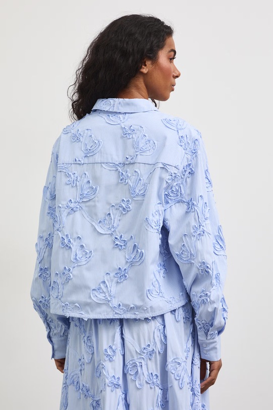 Odzież Medicine koszula damska z bawełny RS26-KDD808 niebieski