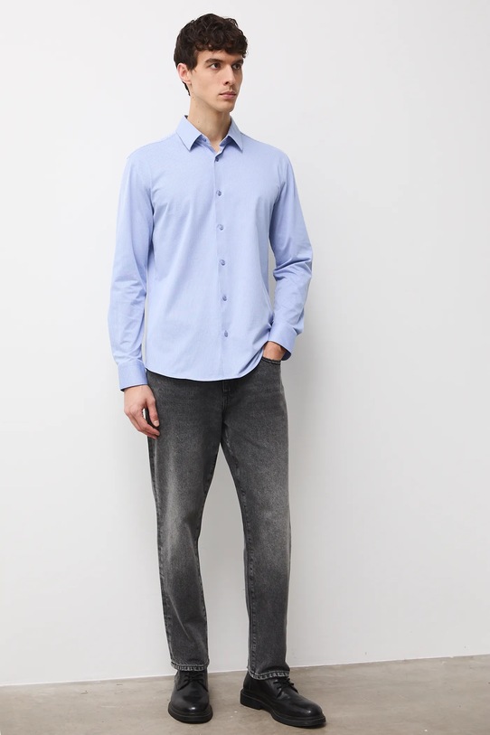 Medicine koszula RS26-KDM010 niebieski RS26