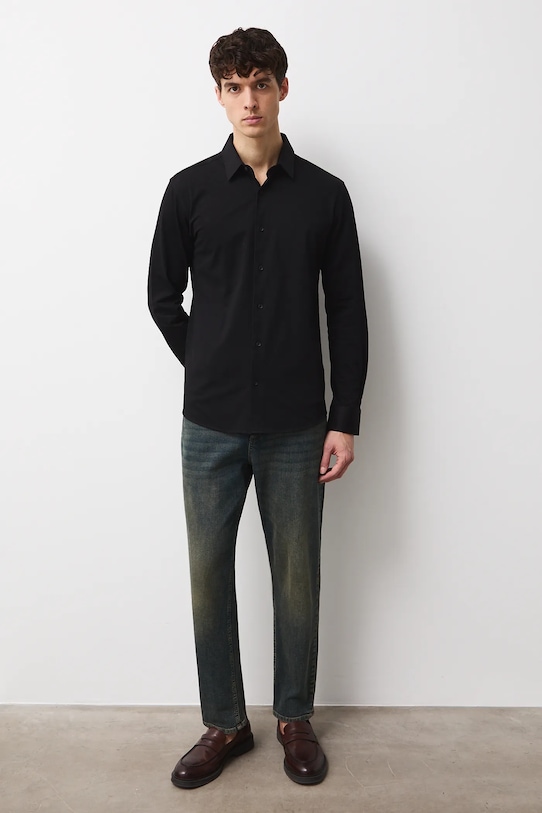 Košeľa Medicine RS26-KDM010 čierna RS26