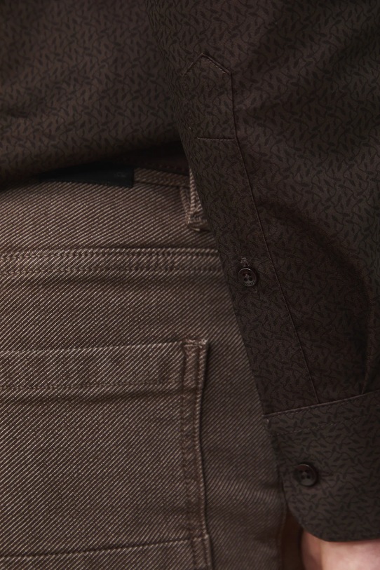 Medicine koszula RS26-KDM035 brązowy