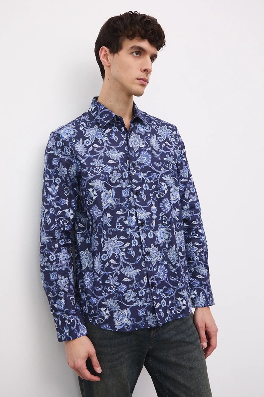 Medicine koszula bawełniana wzorzyste multicolor RS26-KDM100