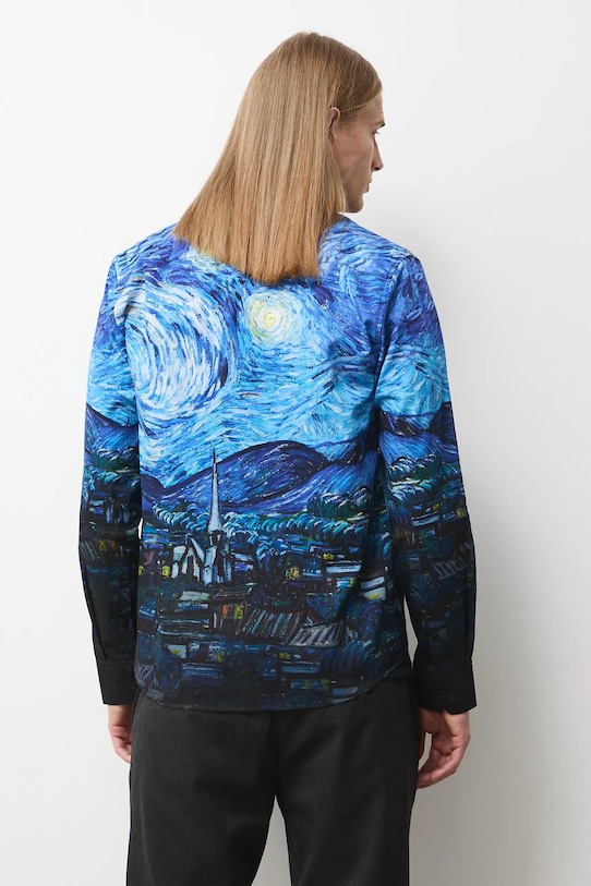 Odzież Koszula bawełniana męska z kolekcji Eviva L'arte RS26-KDM252 multicolor