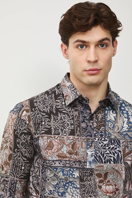 Medicine koszula bawełniana multicolor RS26-KDM300