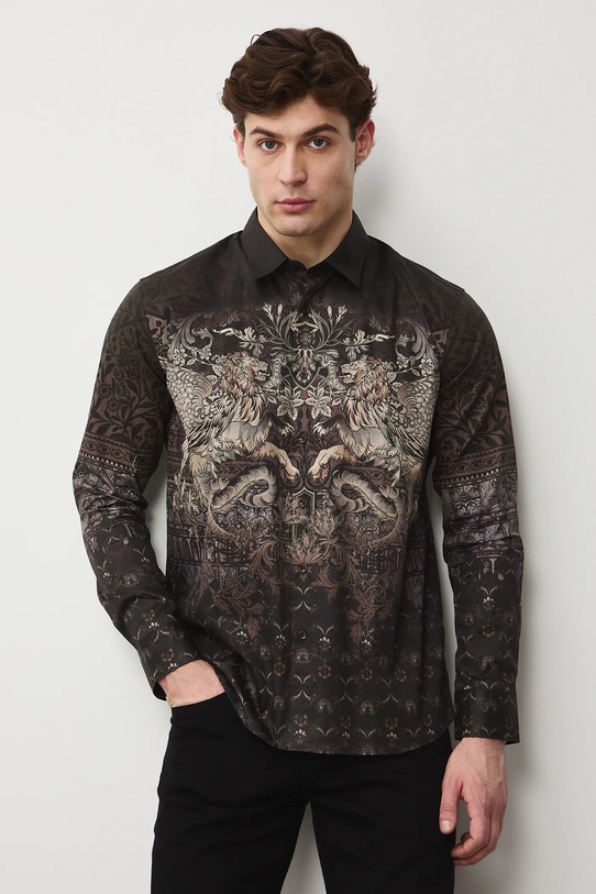 Medicine koszula bawełniana RS26-KDM301 multicolor RS26