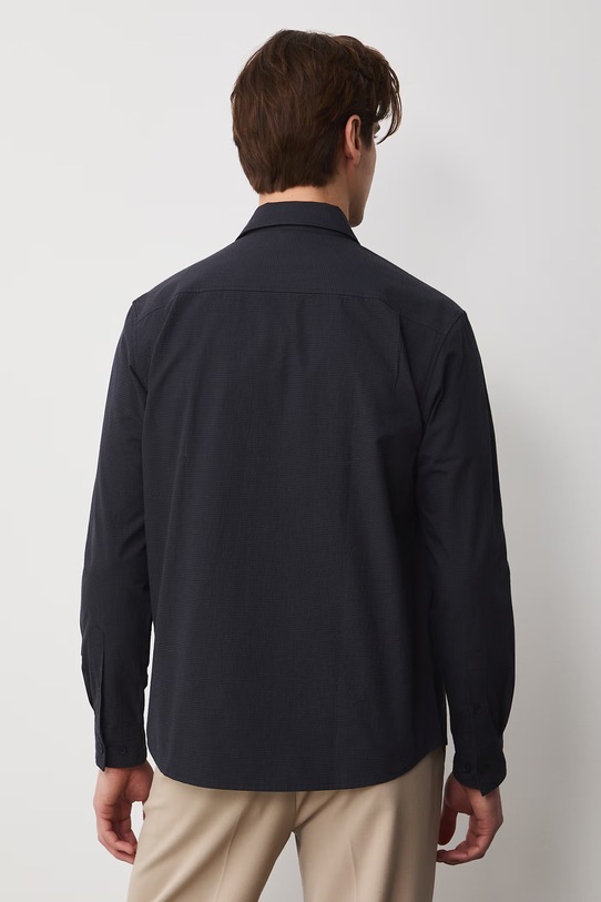 Odzież Medicine koszula męska z bawełną RS26-KDM504 szary