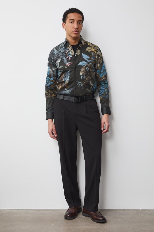 Odzież Medicine koszula męska z bawełną RS26-KDM651 multicolor