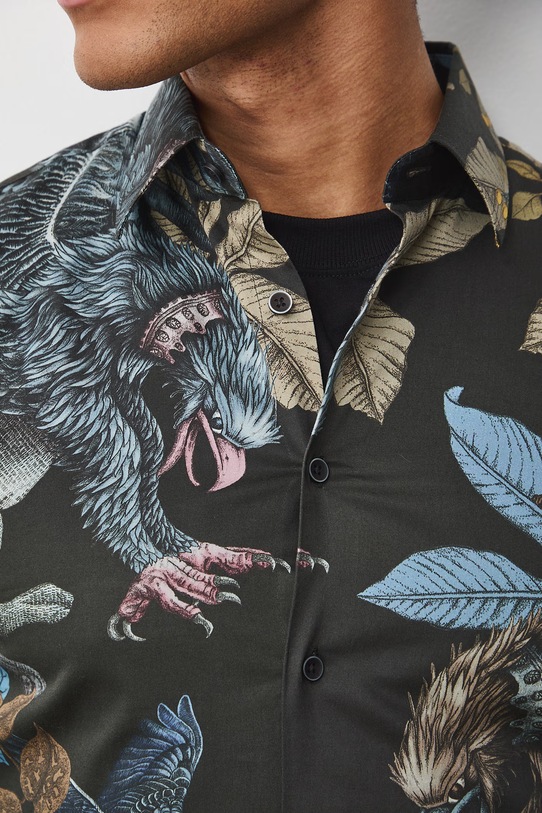 Medicine koszula męska z bawełną RS26-KDM651