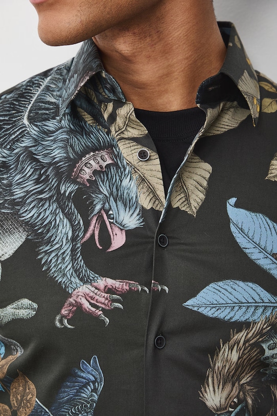 Medicine koszula męska z bawełną RS26-KDM651