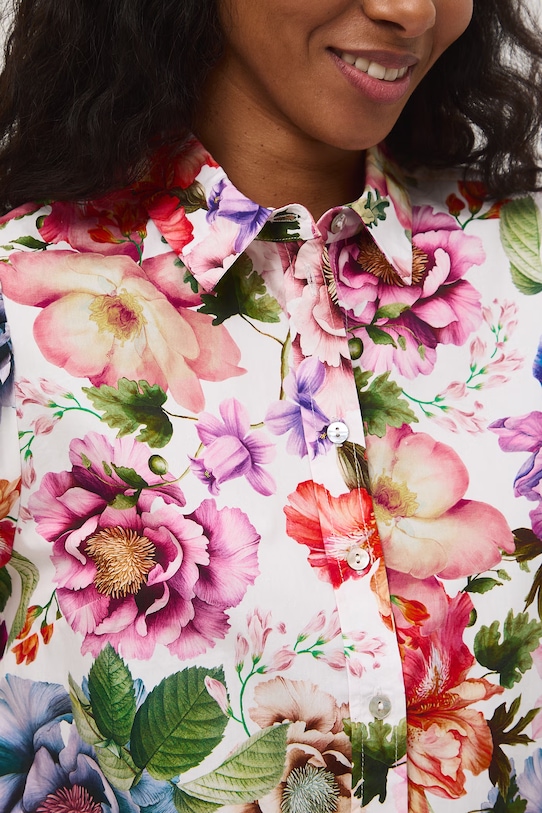 Medicine koszula damska bawełniana RS26-KKD050 biały