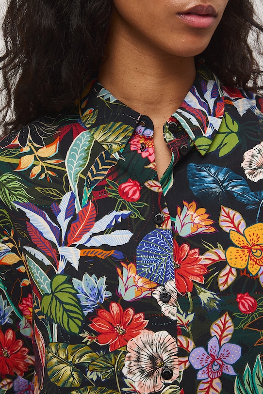 Medicine koszula damska z wiskozy RS26-KKD051 czarny