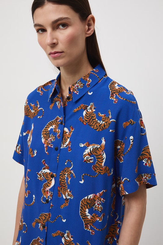 Medicine koszula damska z wiskozy multicolor RS26-KKD051