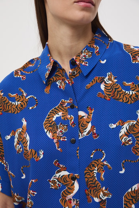 Medicine koszula damska z wiskozy RS26-KKD051 multicolor