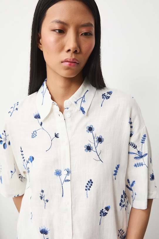 Medicine koszula casual biały RS26-KKD302