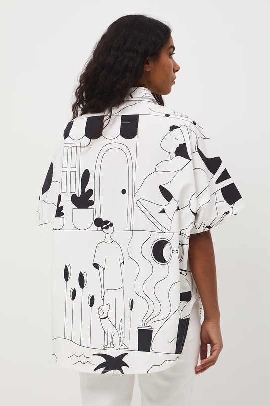 Medicine koszula damska bawełniana multicolor RS26-KKD450