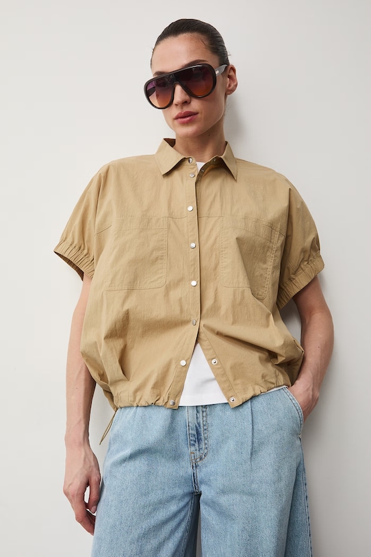 Medicine koszula damska RS26-KKD501 beżowy RS26