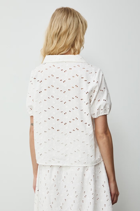 Odzież Medicine koszula damska bawełniana RS26-KKD702 biały