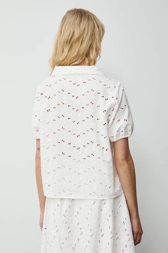 Odzież Medicine koszula damska bawełniana RS26-KKD702 biały