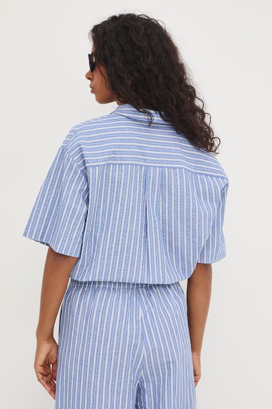 Odzież Koszula damska bawełniana RS26-KKD800 niebieski