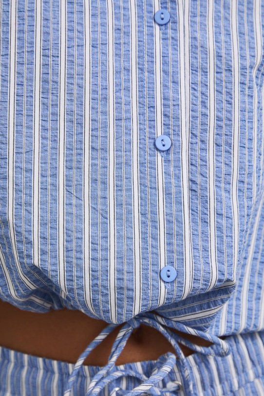 Koszula damska bawełniana RS26-KKD800 niebieski