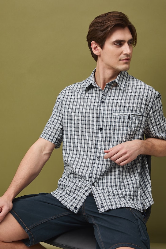 Koszula męska multicolor RS26-KKM503