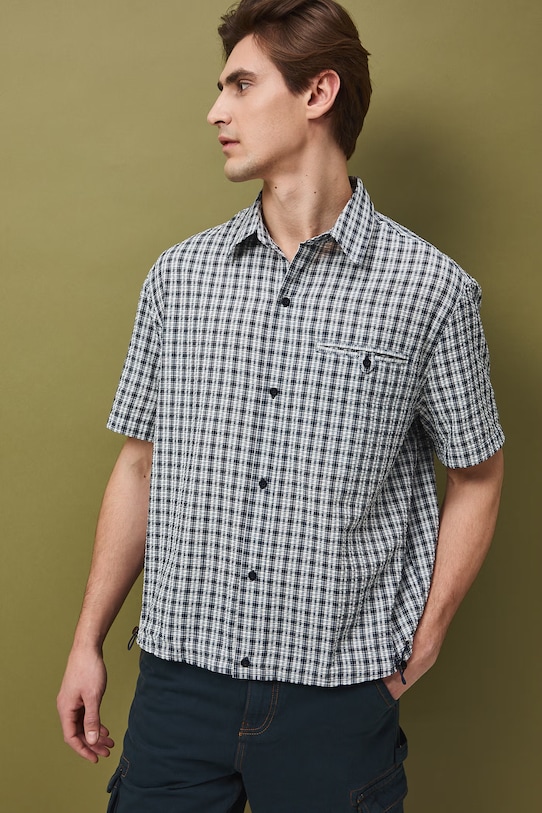 Koszula męska multicolor RS26-KKM503