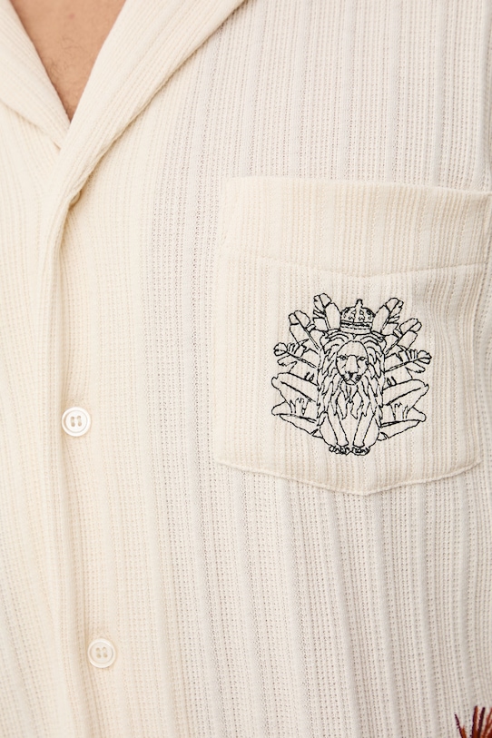 Koszula męska z bawełny z kolekcji Ilona Tambor x Medicine RS26-KKM651