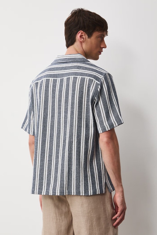 Odzież Medicine koszula męska bawełniana RS26-KKM701 granatowy