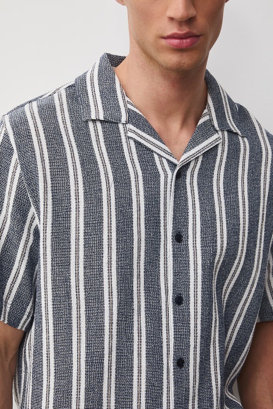 Medicine koszula męska bawełniana RS26-KKM701 granatowy