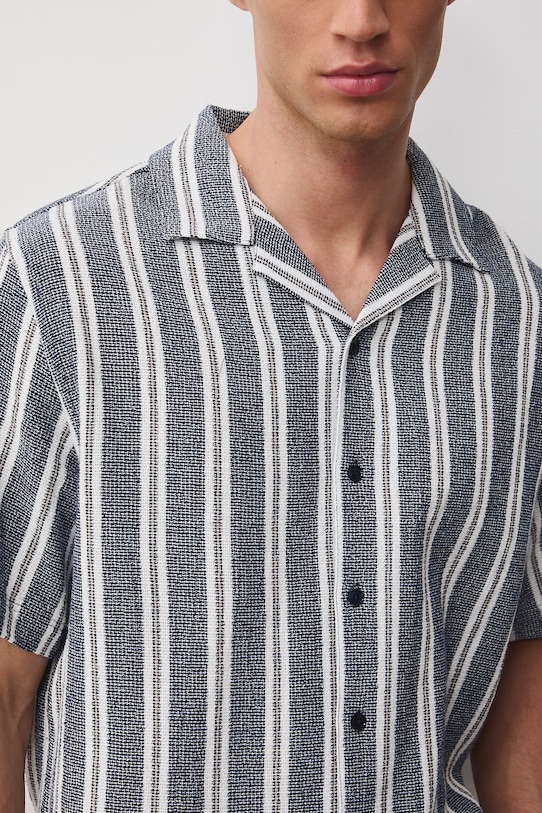 Medicine koszula męska bawełniana RS26-KKM701 granatowy